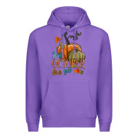 Purple is it october yet Premium Hoodie - HRA Design Shop