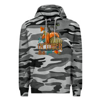 Slate Camo is it october yet Premium Hoodie - HRA Design Shop