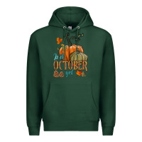 Sports Green is it october yet Premium Hoodie - HRA Design Shop