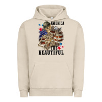 Pigment French Oak America the beautiful 4th of july Urban Hoodie - CowGirlArtShop