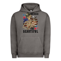 Pigment Tornado America the beautiful 4th of july Urban Hoodie - CowGirlArtShop