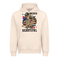 Sandshell America the beautiful 4th of july Urban Hoodie - CowGirlArtShop