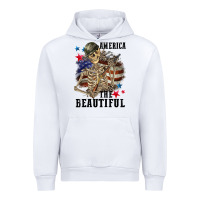 White America the beautiful 4th of july Urban Hoodie - CowGirlArtShop
