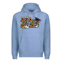 Colony Blue senior 2023 Premium Hoodie - CowhideDigitalArt