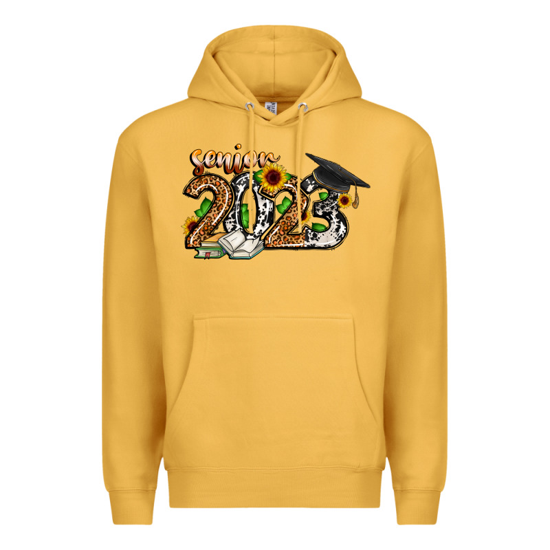 Senior 2023 Premium Hoodie by CowhideDigitalArt | Teevron