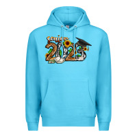 Ocean Blue senior 2023 Premium Hoodie - CowhideDigitalArt