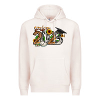 Pale Pink senior 2023 Premium Hoodie - CowhideDigitalArt