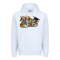 White senior 2023 Premium Hoodie - CowhideDigitalArt