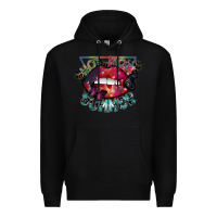 Black hot mom summer Premium Hoodie - SublimationCraftShop