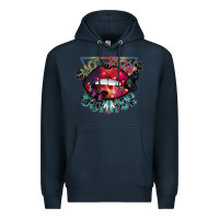 Navy hot mom summer Premium Hoodie - SublimationCraftShop