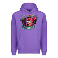 Purple hot mom summer Premium Hoodie - SublimationCraftShop