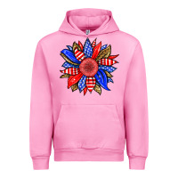 Fuchsia Pink America sunflower Urban Hoodie - Neo Western