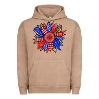 Pigment Burro America sunflower Urban Hoodie - Neo Western