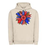 Pigment French Oak America sunflower Urban Hoodie - Neo Western