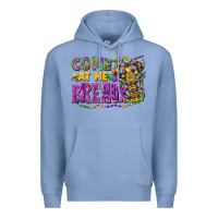 Colony Blue come at me breaux Premium Hoodie - FaDigitalArtStudio