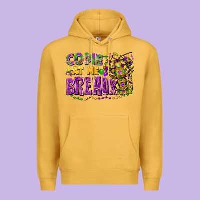 Come At Me Breaux Premium Hoodie Designed By Fadigitalartstudio