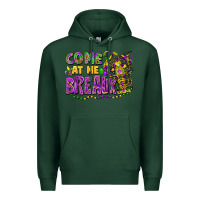 Sports Green come at me breaux Premium Hoodie - FaDigitalArtStudio