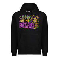 Black come at me breaux Premium Hoodie - FaDigitalArtStudio