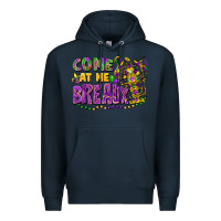 Navy come at me breaux Premium Hoodie - FaDigitalArtStudio