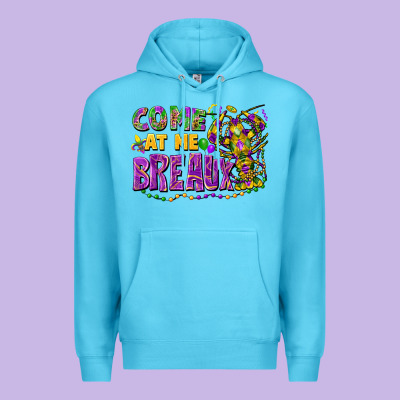 Come At Me Breaux Premium Hoodie Designed By Fadigitalartstudio