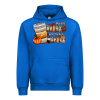 Cobalt wild about pumpkin spice Urban Hoodie - CowhideDigitalArt