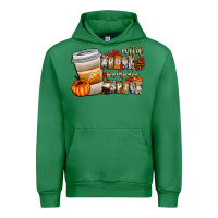 Emerald wild about pumpkin spice Urban Hoodie - CowhideDigitalArt