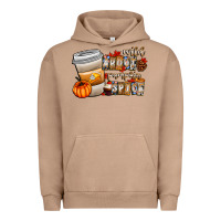 Pigment Burro wild about pumpkin spice Urban Hoodie - CowhideDigitalArt