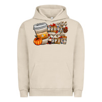 Pigment French Oak wild about pumpkin spice Urban Hoodie - CowhideDigitalArt