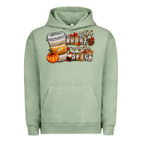 Pigment Oil Green wild about pumpkin spice Urban Hoodie - CowhideDigitalArt