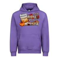 Tulip wild about pumpkin spice Urban Hoodie - CowhideDigitalArt