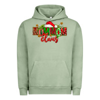 Pigment Oil Green christmas mom mom claus Urban Hoodie - FaDigitalArtStudio