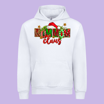 Christmas Mom Mom Claus Urban Hoodie Designed By Fadigitalartstudio