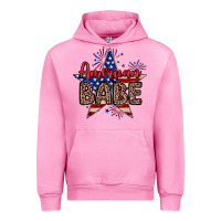 Fuchsia Pink American babe Urban Hoodie - Neo Western