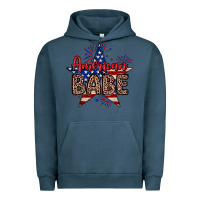 Pigment Midnight Navy American babe Urban Hoodie - Neo Western
