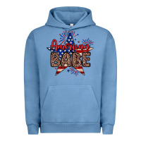 Pigment Pebble Blue American babe Urban Hoodie - Neo Western