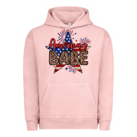 Pigment Salmon American babe Urban Hoodie - Neo Western