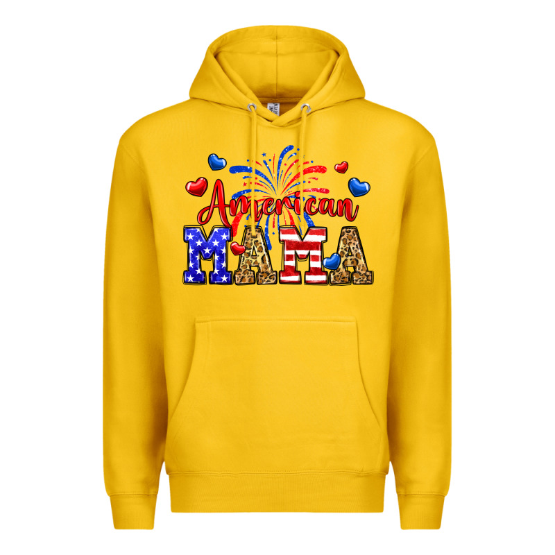 American Mama Premium Hoodie by Neo Western | Teevron