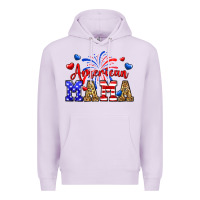 Lilac American mama Premium Hoodie - Neo Western