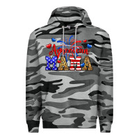 Slate Camo American mama Premium Hoodie - Neo Western