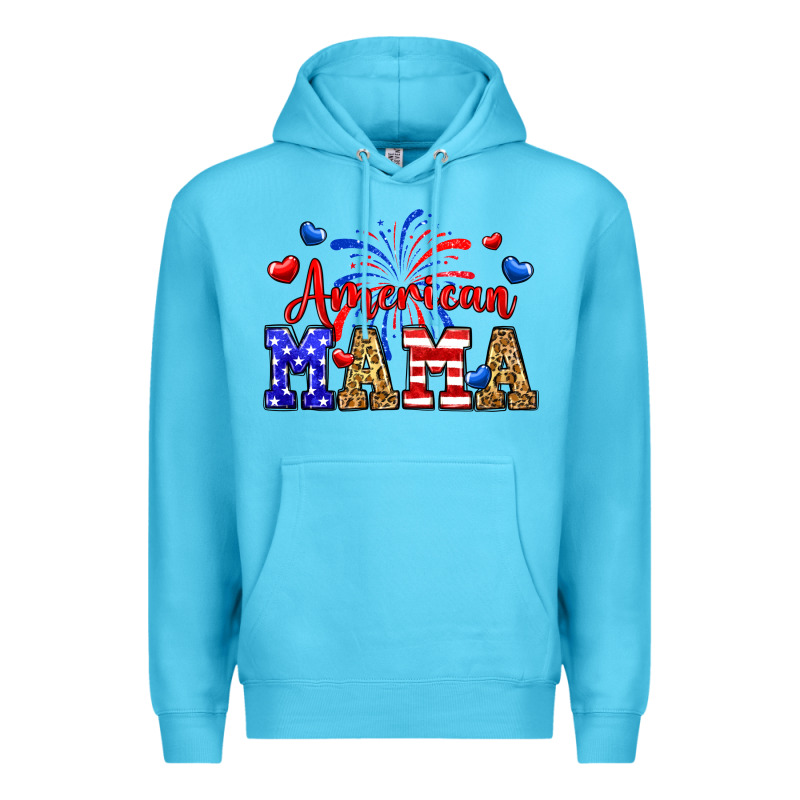 American Mama Premium Hoodie by Neo Western | Teevron