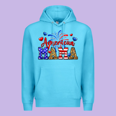 American Mama Premium Hoodie Designed By Neo Western