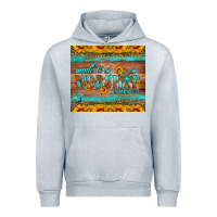 Heather Grey made to worship tumbler Urban Hoodie - HRA Design Shop