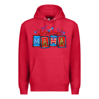 Cardinal American mama Premium Hoodie - Neo Western
