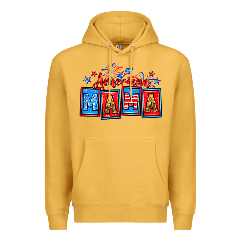 American Mama Premium Hoodie by Neo Western | Teevron