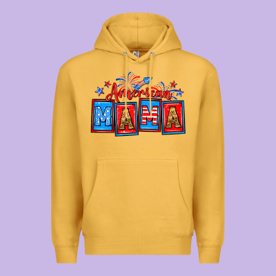 American Mama Premium Hoodie Designed By Neo Western