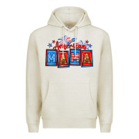 Oatmeal Heather American mama Premium Hoodie - Neo Western