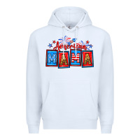 White American mama Premium Hoodie - Neo Western