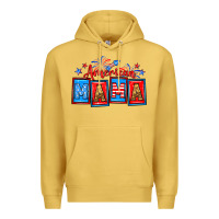 Antique Gold American mama Premium Hoodie - Neo Western