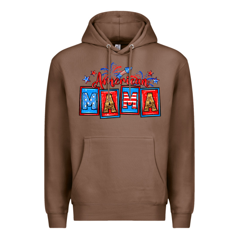American Mama Premium Hoodie by Neo Western | Teevron