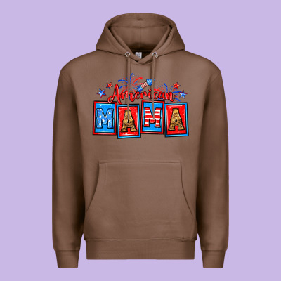 American Mama Premium Hoodie Designed By Neo Western
